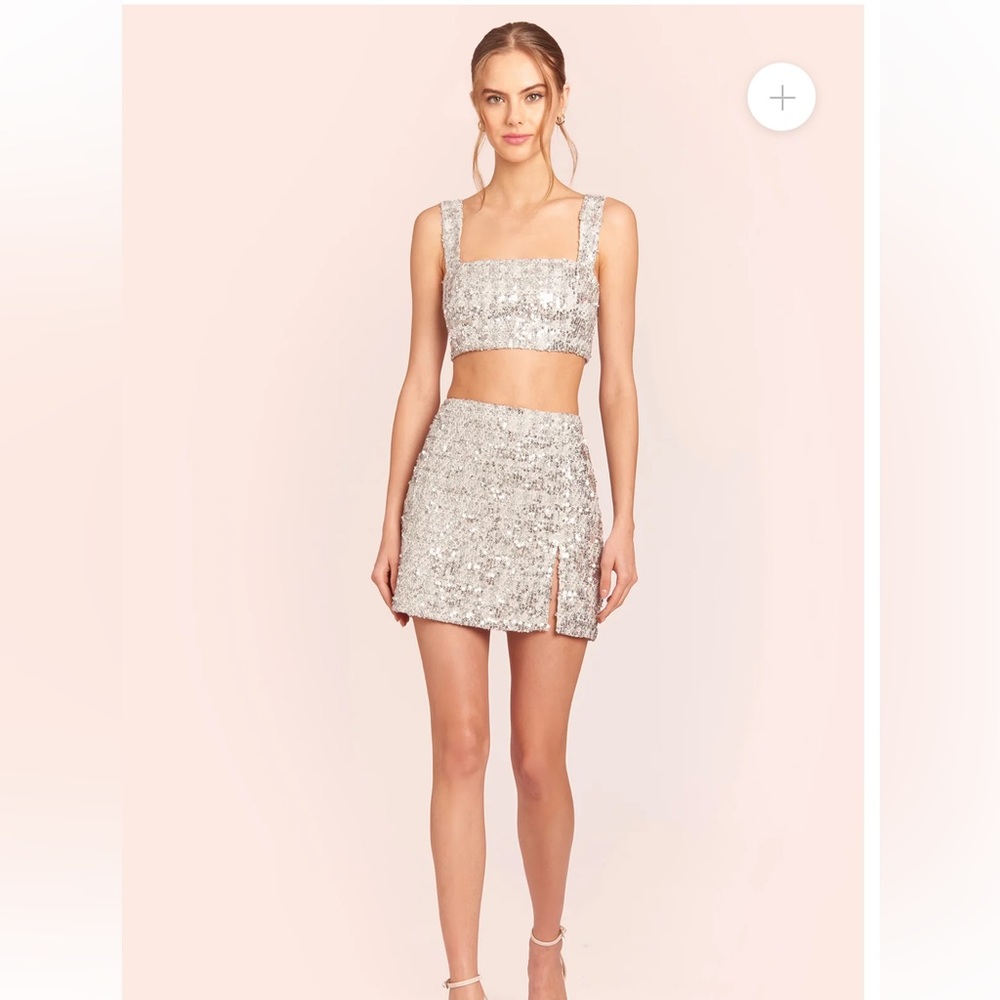 Amanda UpRichard Tweed Sequin Set